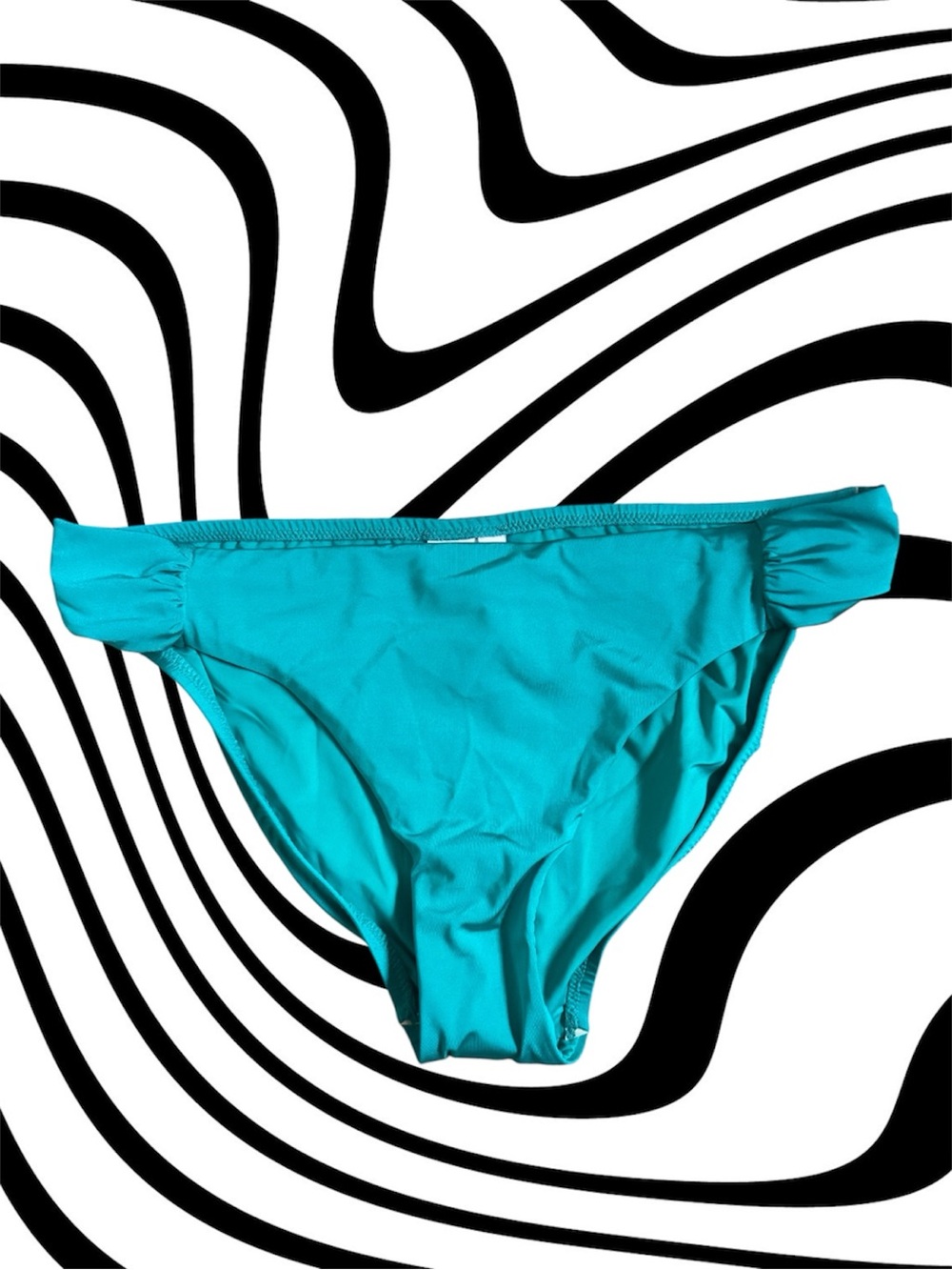 Turquoise Women's Bikini Bottom - classic swim brief